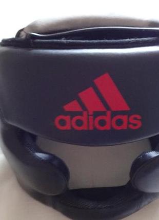 Боксерский шлем adidas с защитой щек (full face / "мексиканский")