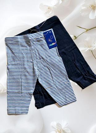 Нові лосіни укорочені для дівчинки 86-92см, німеччина, 18-24міс, стильні легінси/велосипедки для дівчинки, бавовна