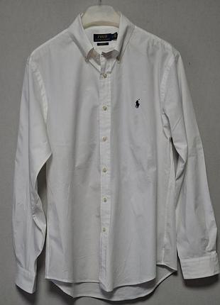 Сорочка біла polo ralph lauren,розмір м.