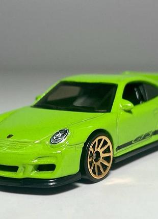 Детская машинка hot wheels porsche 911 gt3 rs green fast & furious 2010 г