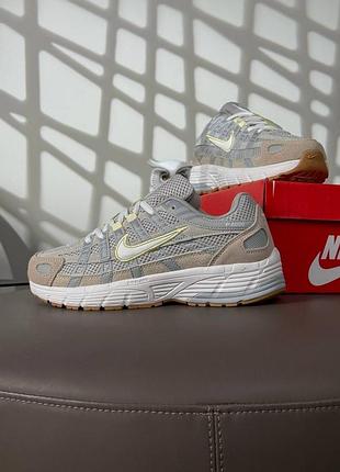 Nike p-6000 w light grey beige