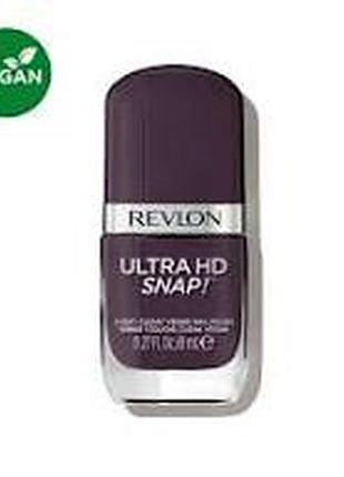 Быстросохнущий веганский лак для ногтей revlon ultra hd snap! в оттенка 033 grounded