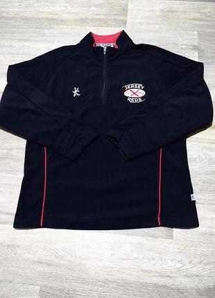 Мужская чёрная флисовая толстовка kukri , размер l