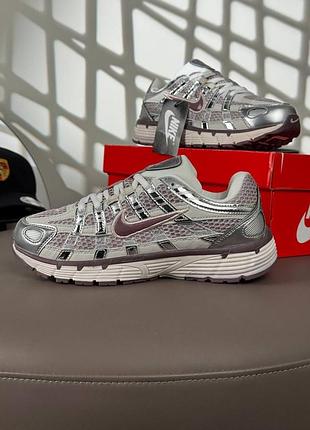 Nike p-6000 w silver maroon