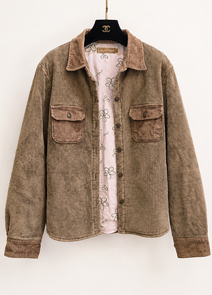 Стеганая винтажная куртка рубашка 
joules jean's 1980