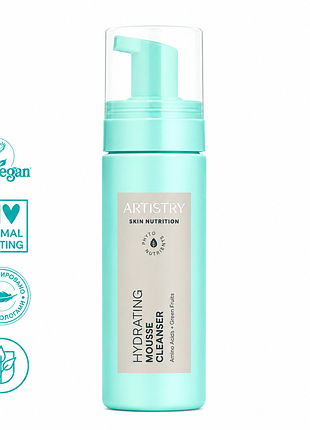Artistry skin nutrition™ увлажняющий мусс для умывания лица (145 мл) артистри амвей эмвей