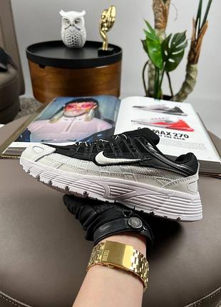 Nike p-6000 w white black
