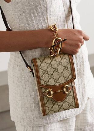 Сумка крос боді під телефон gucci