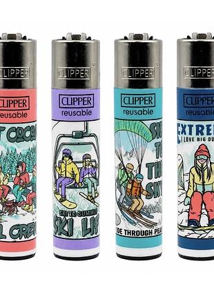 🏔️ колекційні запальнички clipper — серія "winter plans" (зимові плани)