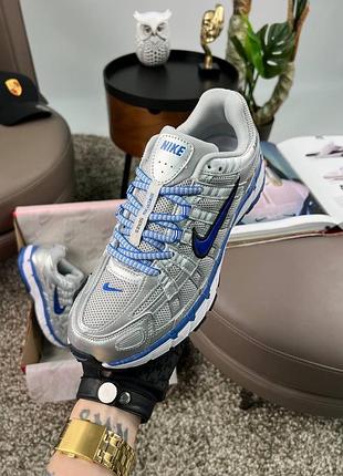 Nike p-6000 m silver blue 3