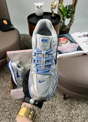 Nike p-6000 m silver blue 9