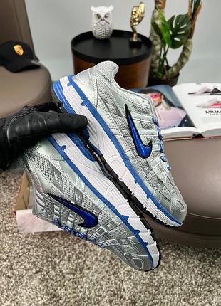 Nike p-6000 m silver blue 8