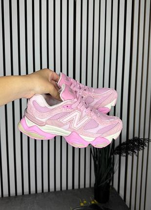 Стильные женские кроссовки new balance 9060 pink overdye