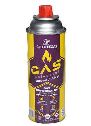 Картридж газовий pegas 400 мл