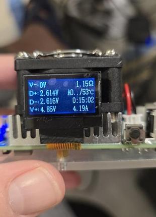 35 вт usb електронне навантаження - тестер блоків живлення та аккумуляторів