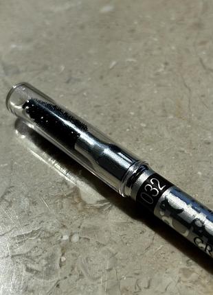 Пудровий олівець для брів dior diorshow crayon sourcils poudre, відтінок 032 dark brown