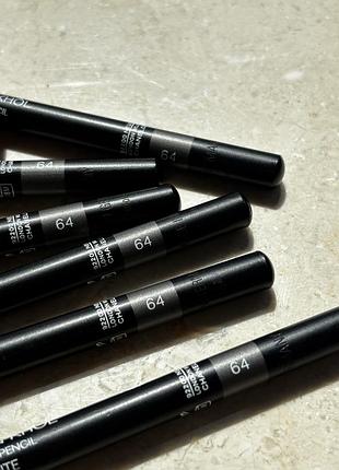 Водостійкий олівець для очей chanel stylo yeux waterproof, відтінок 64 graphite