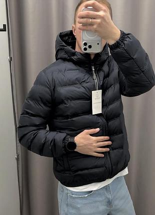 Легка стьобана водовідштовхуюча куртка zara