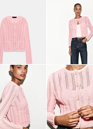 Светр кардиган кофта жакет пуловер джемпер zara