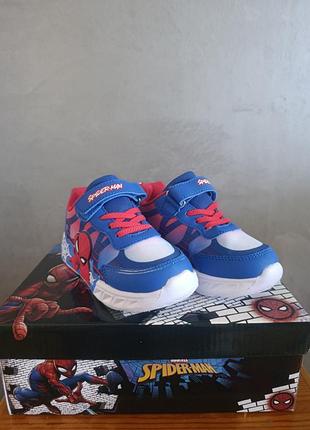 Дитячі led кросівки disney spider-man 27 розмір