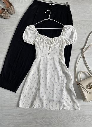 Коротенька віскозна сукня h&m