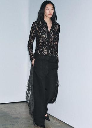 Мереживна сорочка zara