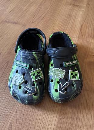 Crocs minecraft дитячі 26/27, 8/9