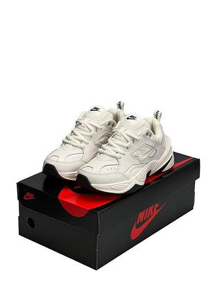 Женские кроссовки nike m2k tekno beige