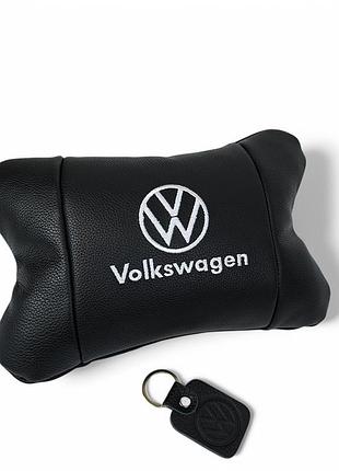 Кожаная подушка на подголовник volkswagen – ортопедическая для авто