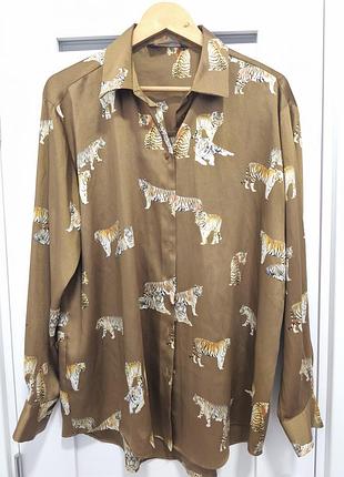 Женская рубашка/блуза, zara, р. xl