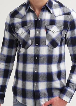 Чоловіча сорочка в клітинку, levi's.m.