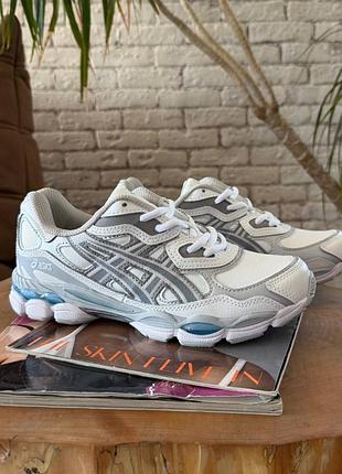 Asics gel-nyc white grey