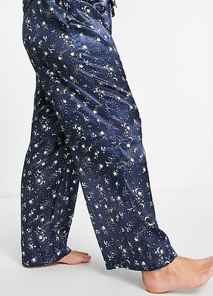 Атласні піжамні штани vero moda