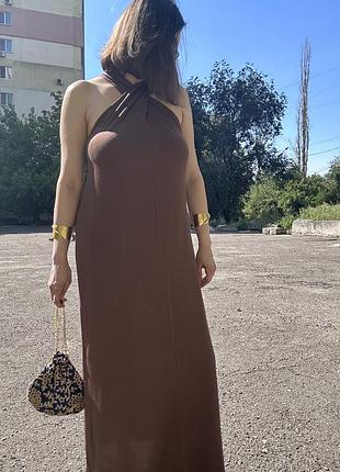 Гарна сукня з ліоцелу massimo dutti