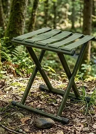 Раскладной туристический стул boyaby mz-003 35x30x27 см хаки