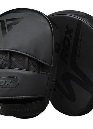 Лапы боксерские rdx t15 noir matte black