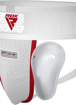 Захист паху rdx h1 supporter white plus xl