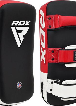 Пады для тайского бокса rdx t1 curved thai kick pad red (1 шт.)