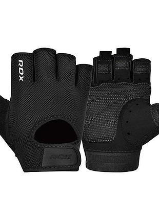 Перчатки для фитнеса rdx t1 black xl