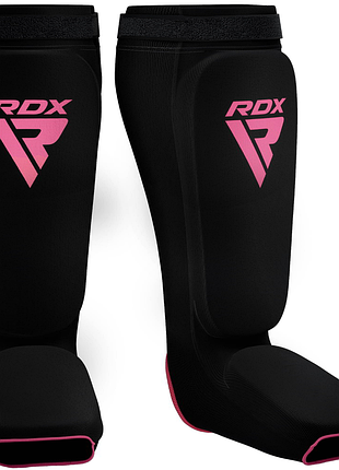 Защита голени и стопы rdx shin instep foam black/pink m