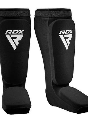 Защита голени и стопы rdx shin instep foam black/white l