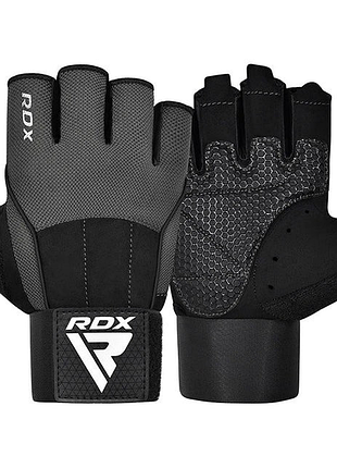 Перчатки для фитнеса rdx w3 grey with eva padding-xl
