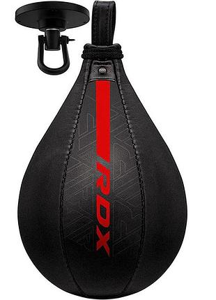 Пневмогруша боксерська rdx f6 kara speed ball + swivel matte red