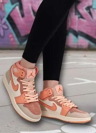 Кроссовки кожаные air jordan последние размеры