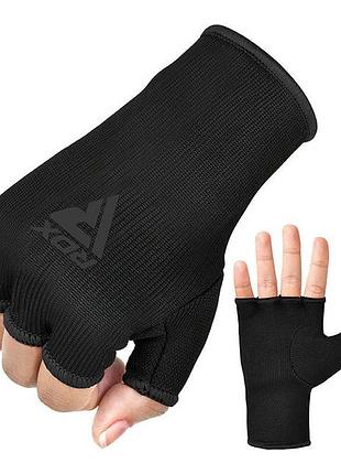 Рукавиці rdx inner black/black l