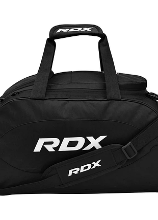 Спортивна сумка rdx r1 duffel bag with backpack straps black/white