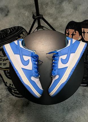 Кросівки nike dunk low «university blue» sb, 44 розмір