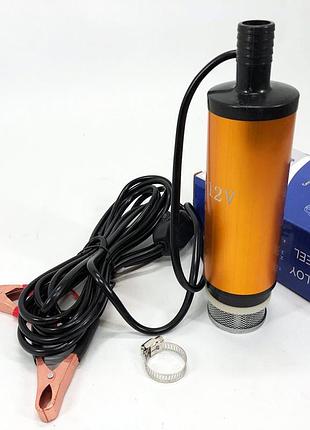 Насос занурювальний для перекачування палива дизеля бензину rewolt fuel/diesel pump 12в 12л/хв