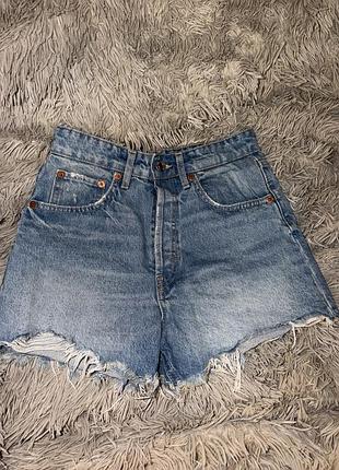 Джинсові шорти zara