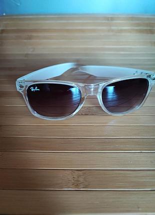 Культовые солнцезащитные очки ray-ban new wayfarer rb2132 с высокой степенью защиты оригинал